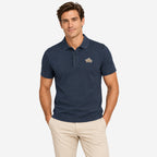 Polo Golf Homme Jersey Vintage Bleu Marine