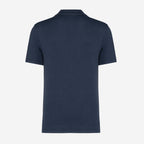 Polo Golf Homme Jersey Vintage Bleu Marine